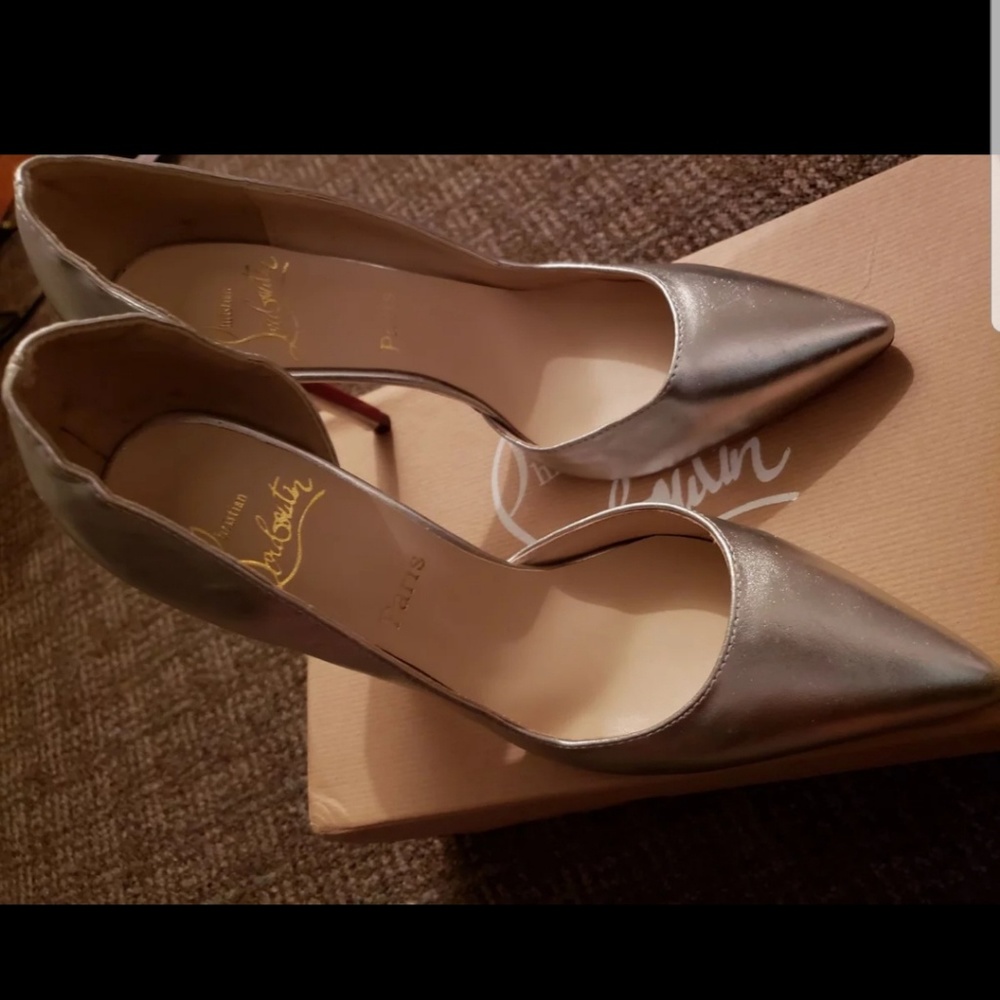 Silver heels